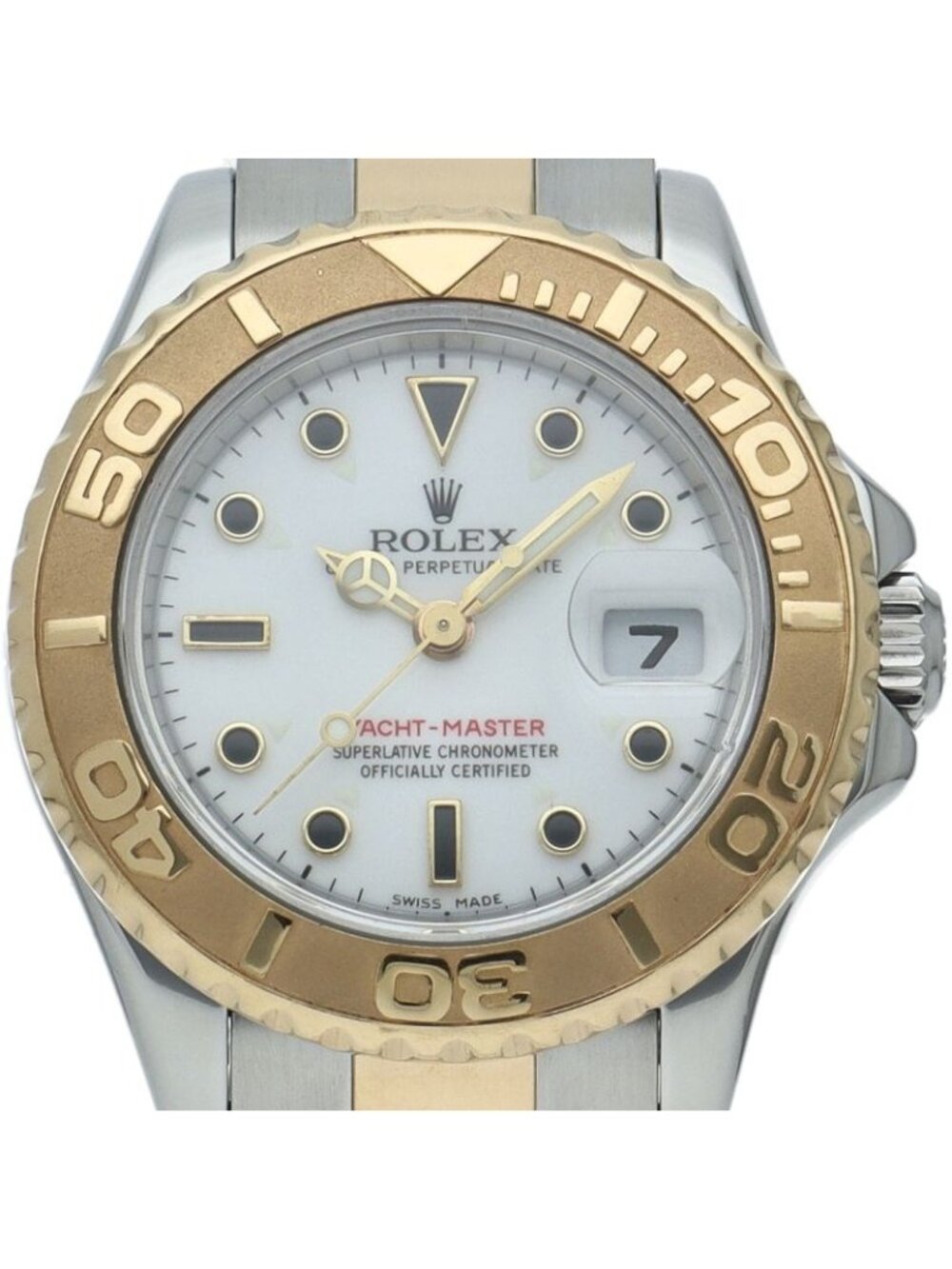 Rolex Yotoma Star Watch 18K Yellow Gold SS White